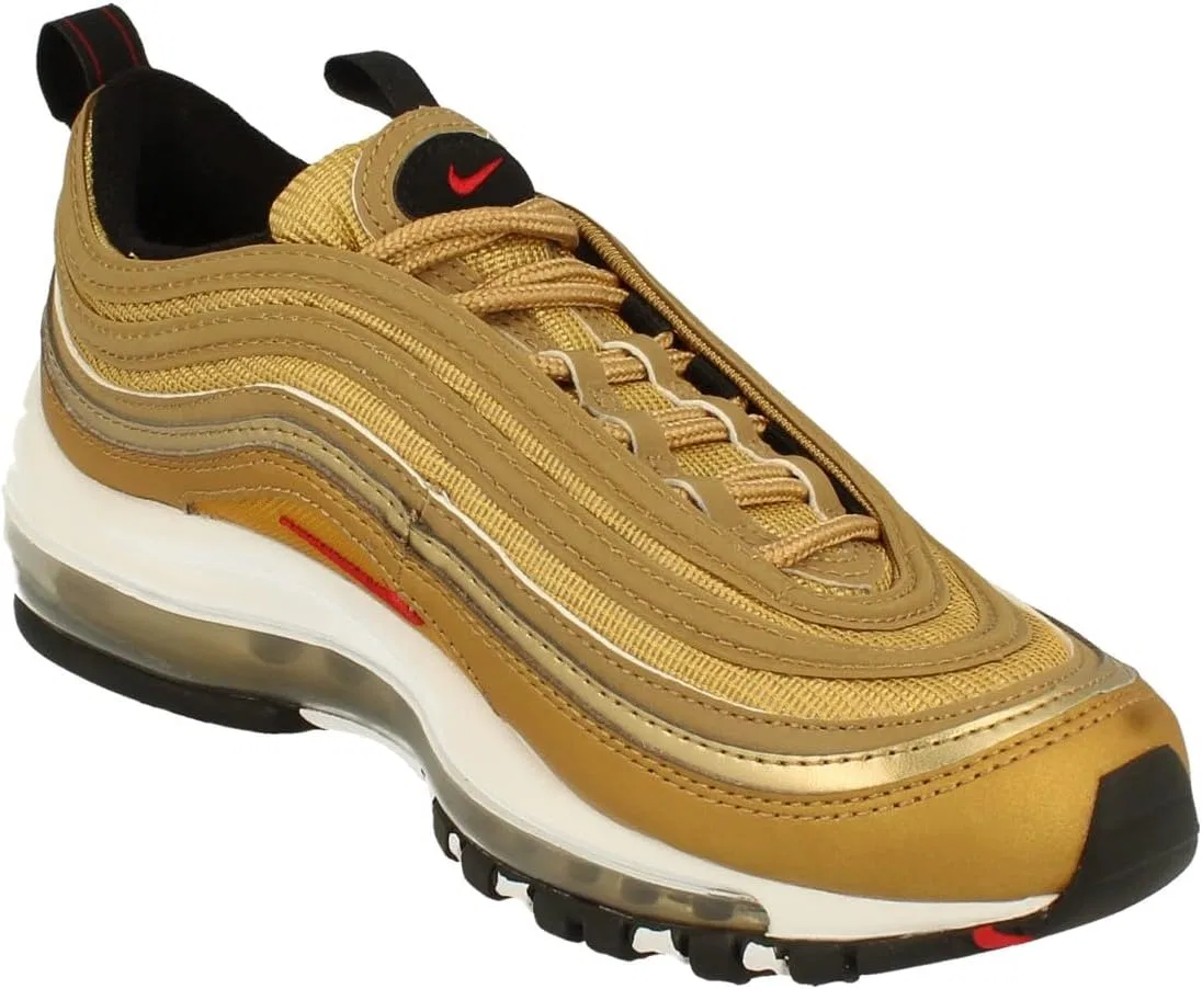 Детские кроссовки для мальчиков Air Max 97 Nike, Metallic Gold — фото 4