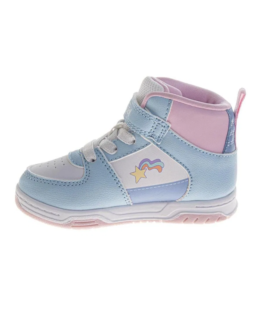 Детские кроссовки-высокие топы Stitch Blue White Disney — фото 4