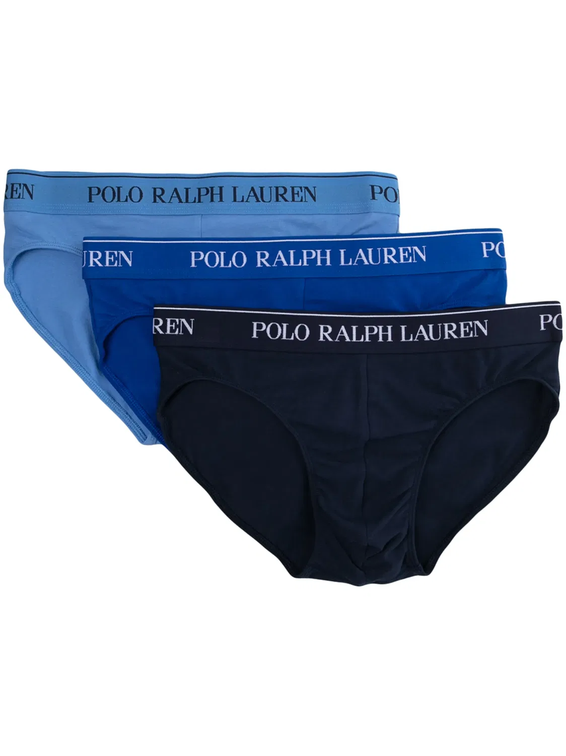 Polo Ralph Lauren Трусы-брифы, 3 шт., Синий