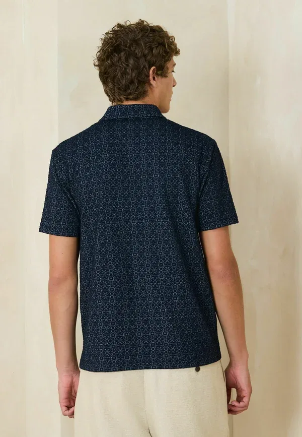 Поло из полиэстера Polo shirt Next, Navy Blue, темно-синий