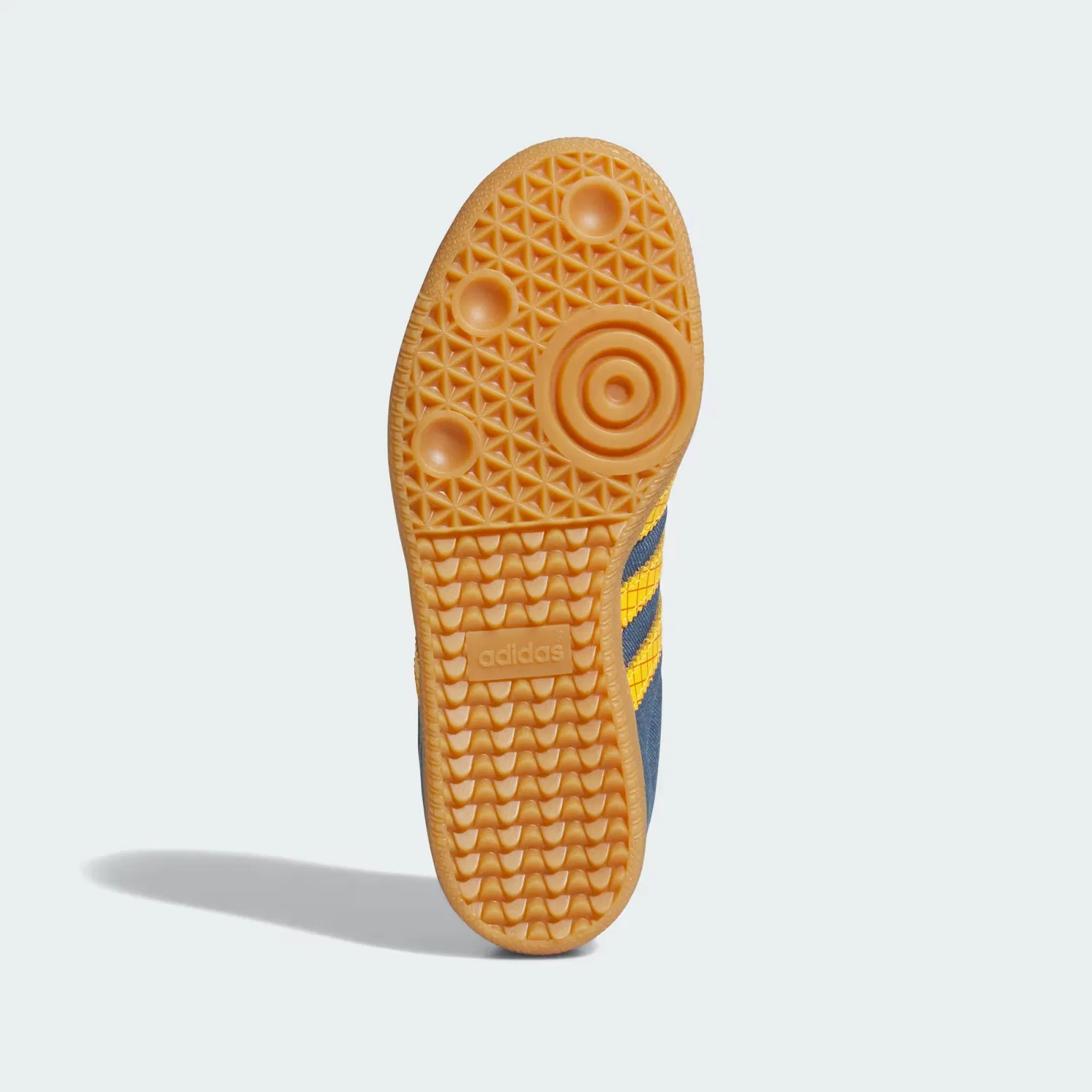 Детские кроссовки с принтом Pixar Toy Story Samba OG Adidas Originals, синий/желтый/молочно-белый — фото 3