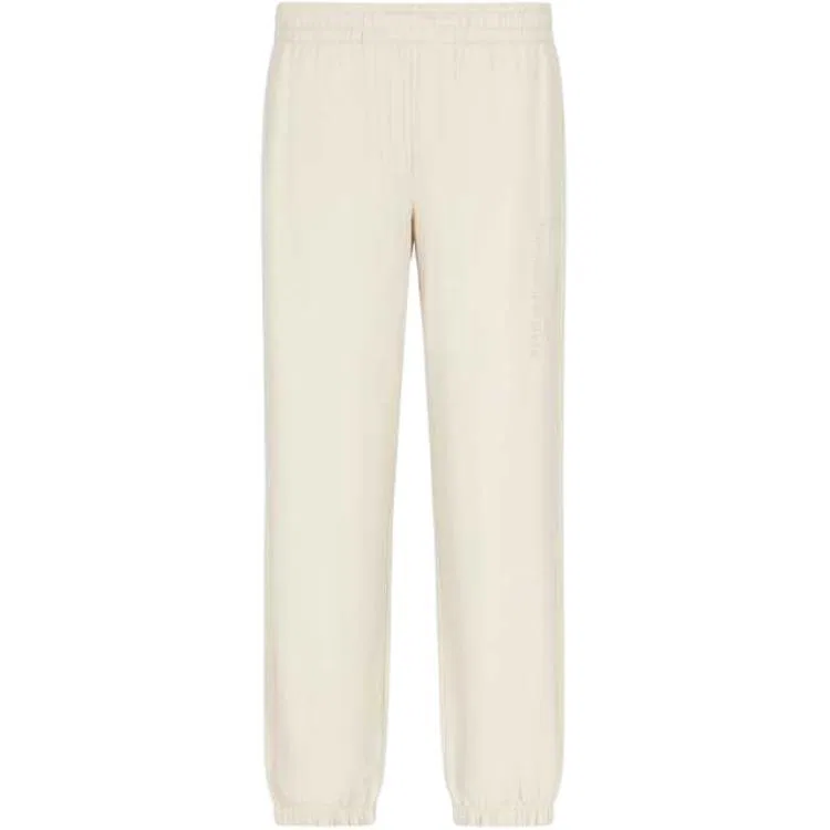 Мужские спортивные штаны трикотажные EMPORIO ARMANI, White