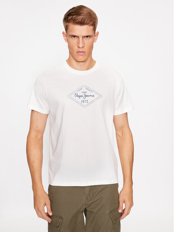 

Футболка стандартного кроя Pepe Jeans, белый