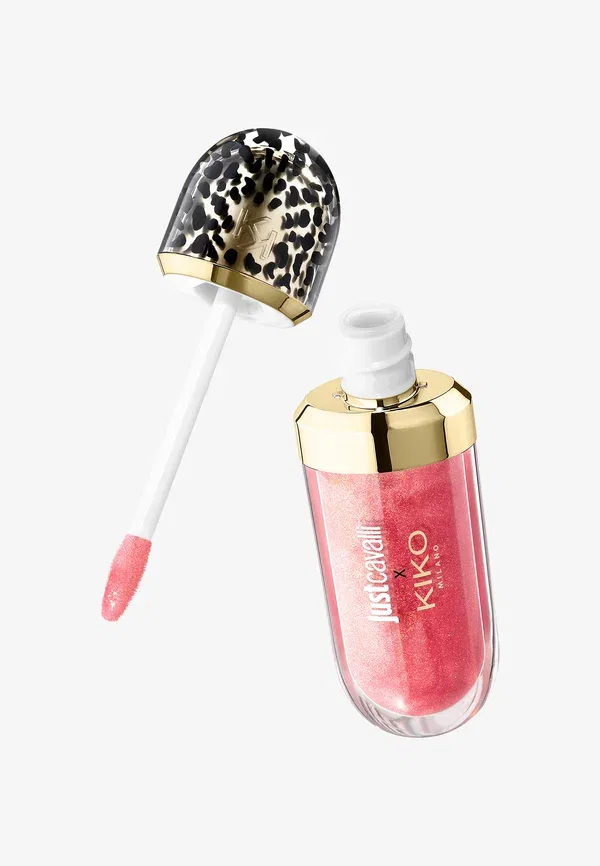 Блеск для губ Just Cavalli x 3D Hydra Rebel Edition - блеск для губ 6.5 мл Kiko Milano, цвет 02 jaguar nectar — фото 2