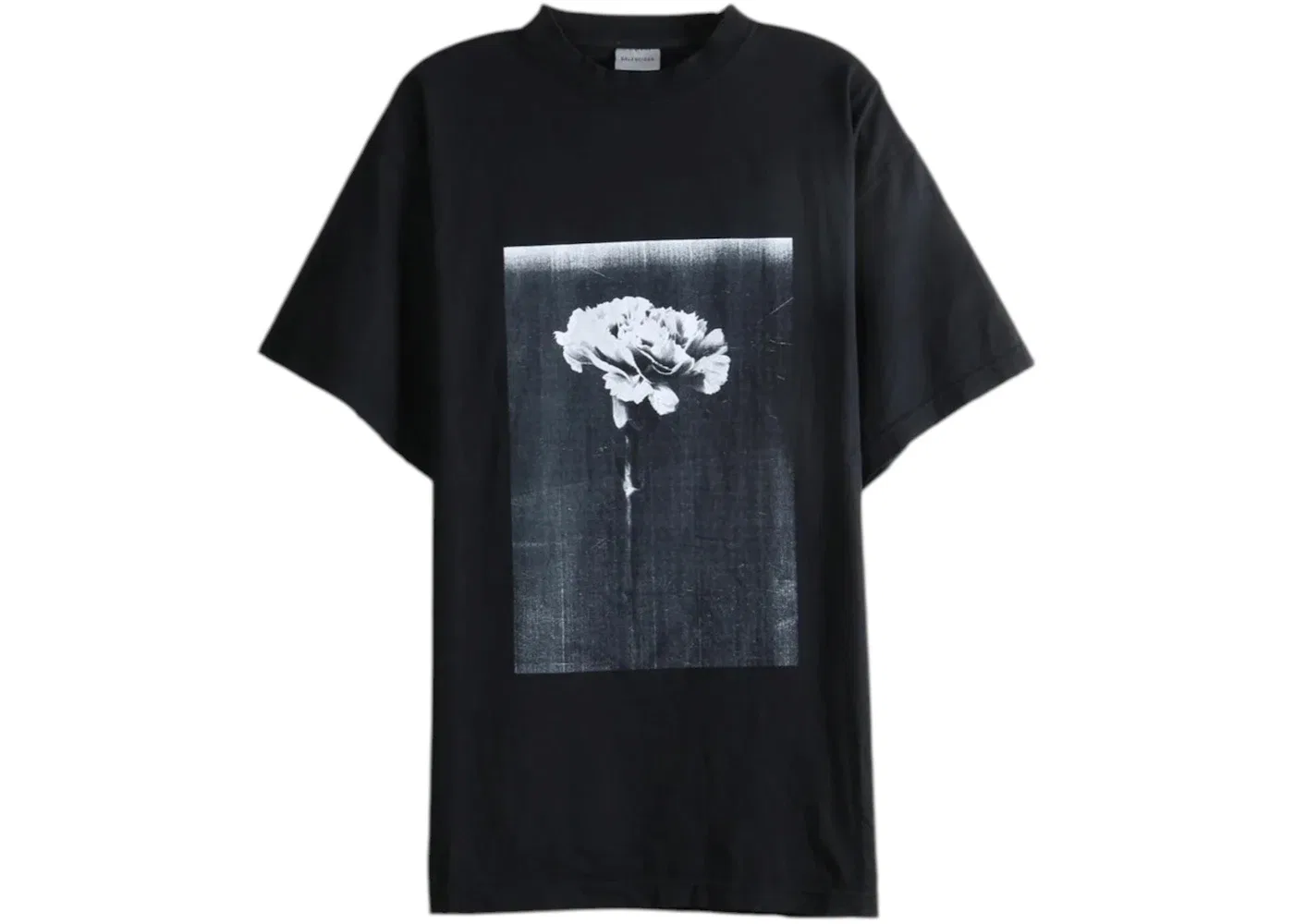 Мужская футболка с логотипом T-shirt Balenciaga, Black