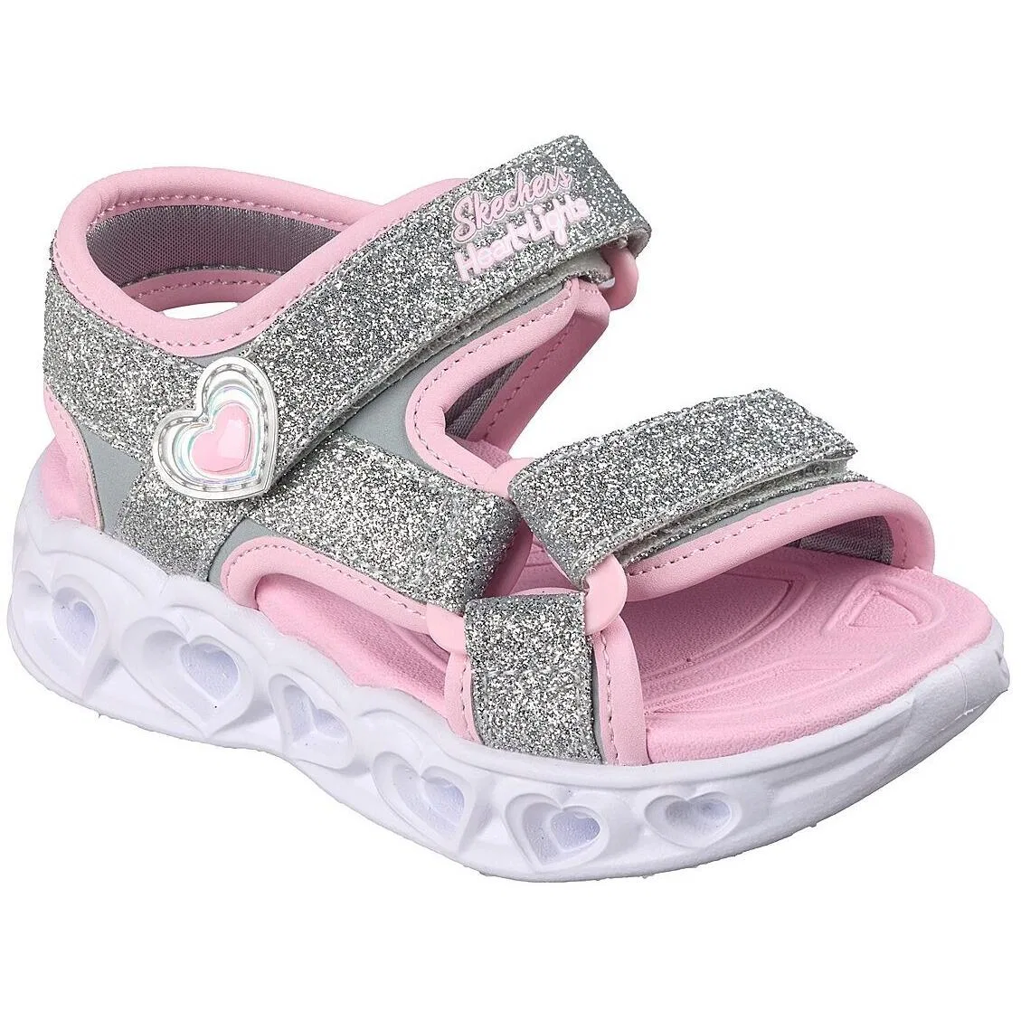 Детские сандалии Skechers S Lights-heart Lights Sandal, Grau
