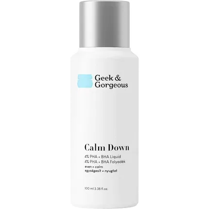 Сыворотка увлажняющая Calm Down 4% PHA + BHA Geek & Gorgeous, 100 мл