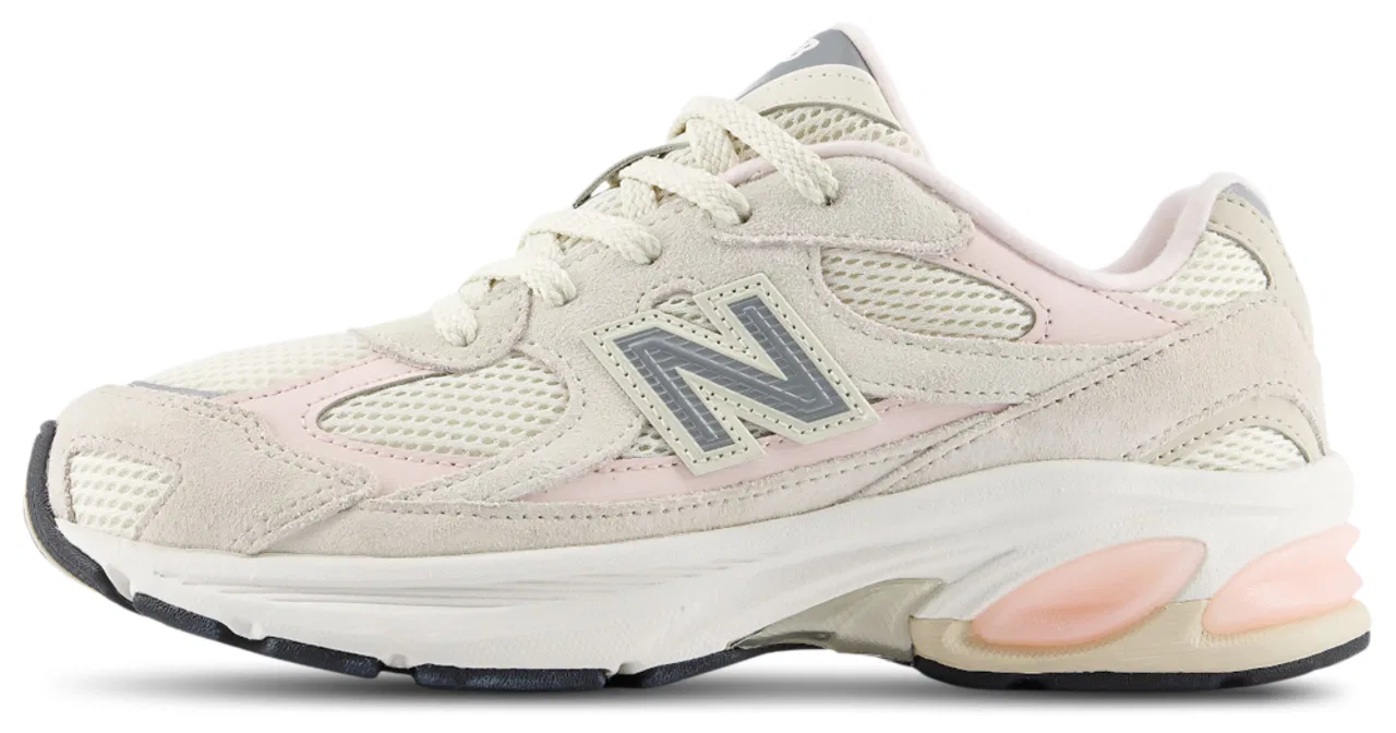 Детские кроссовки для девочек с амортизацией ABZORB New Balance 2010, Turtledove/Shell Pink — фото 2