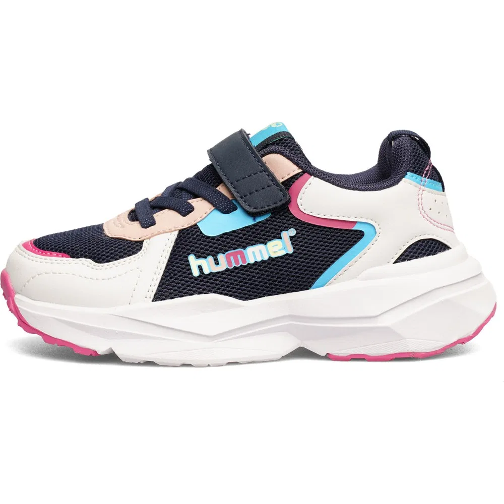 Детские кроссовки с логотипом на шнуровке Tonq Jr. Hummel