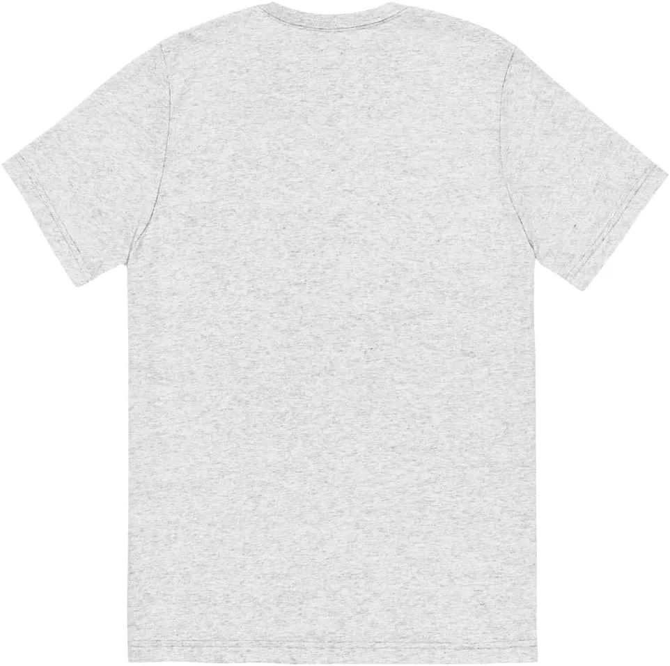 Футболка с принтом SR-71 Blackbird 3413 unisex triblend, White Fleck Triblend — фото 2