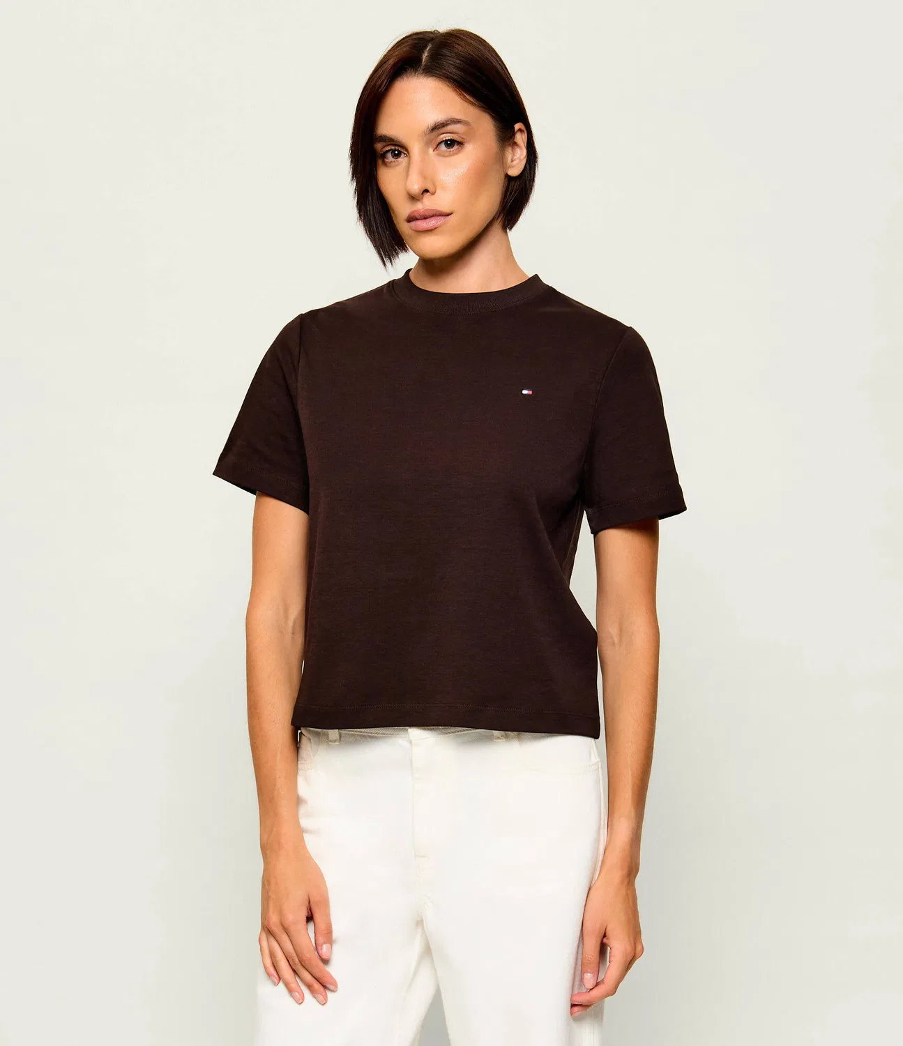 Футболка Regular Fit Tommy Hilfiger, Marrone
