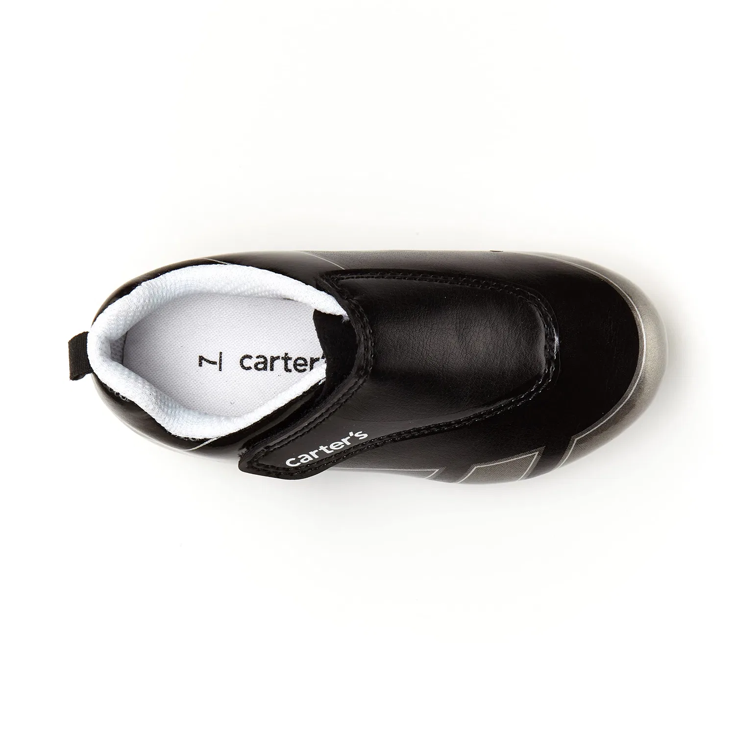 Детские бутсы для мальчиков с высокой подошвой Fica Carter's, Black — фото 4