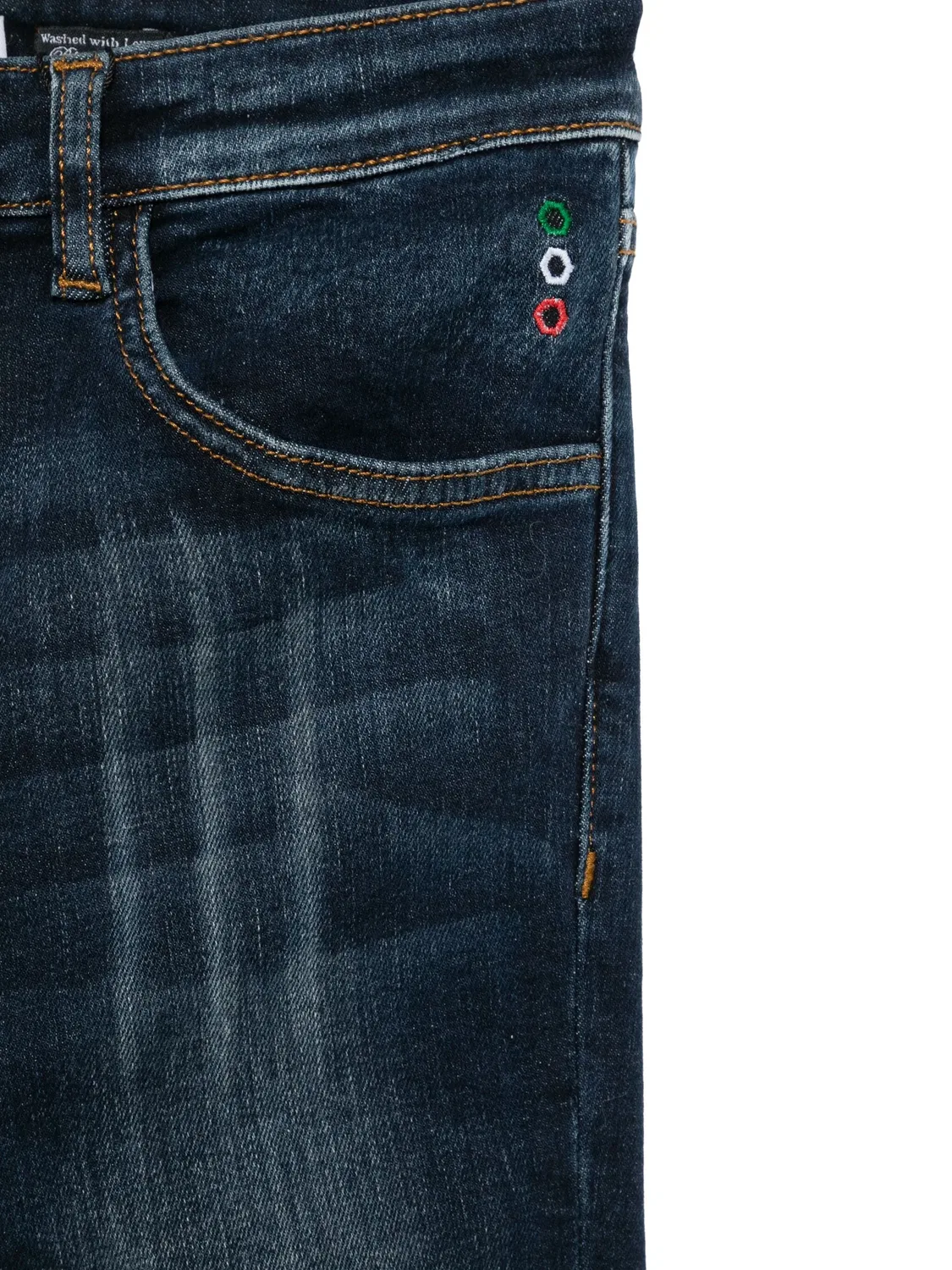 Джинсы Super Straight Cut Philipp Plein, синий — фото 3