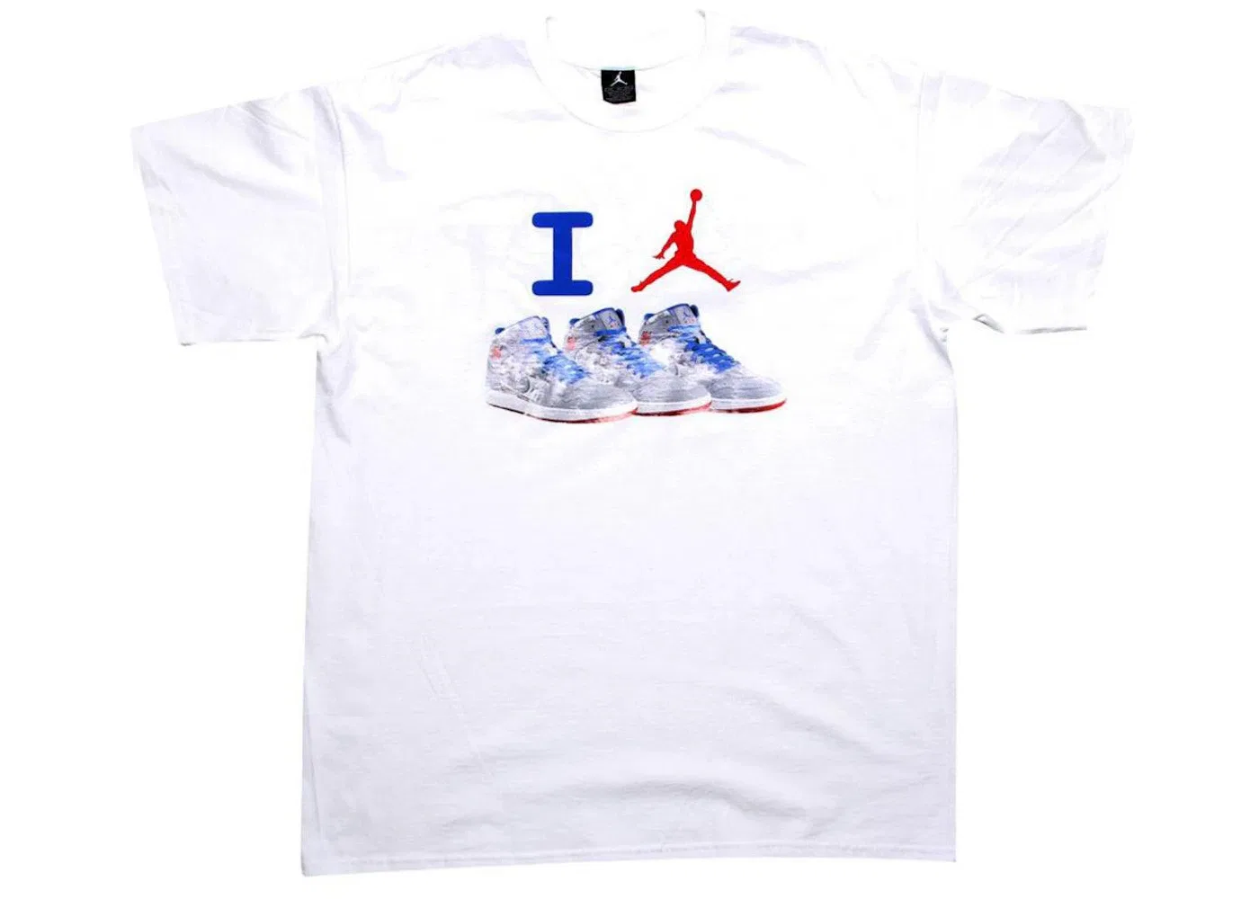 Мужская футболка с принтом Nike Air Jordan AJ1 Jumpman Tee, White