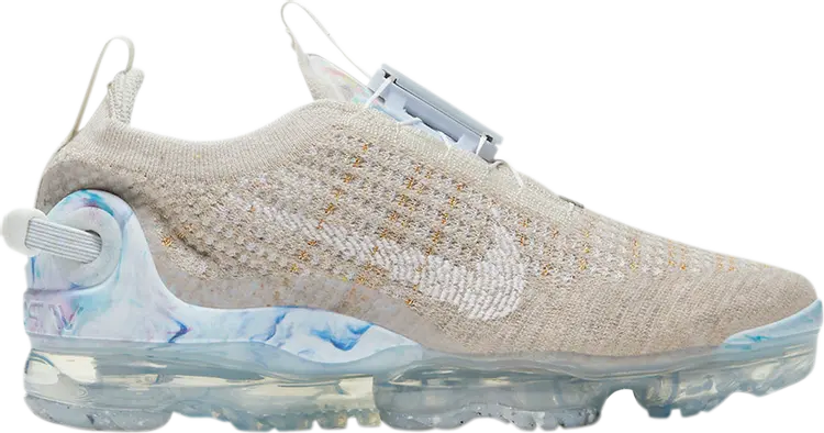 

Кроссовки Nike Wmns Air VaporMax 2020 Flyknit 'Oatmeal', кремовый, Бежевый, Кроссовки Nike Wmns Air VaporMax 2020 Flyknit 'Oatmeal', кремовый