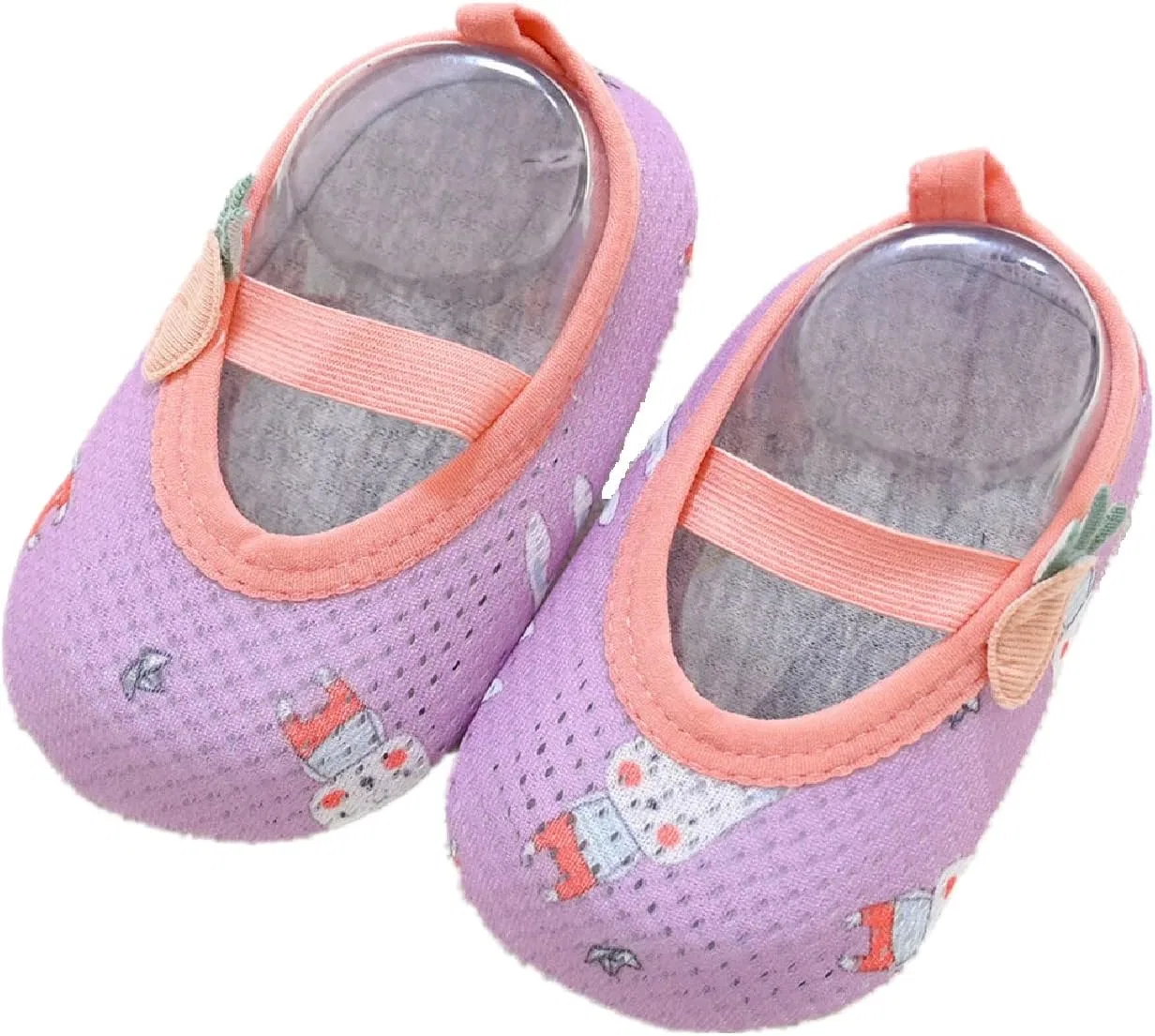 Детские кроссовки для первых шагов с мягкой подошвой, модель First-Walking Shoes, Purple