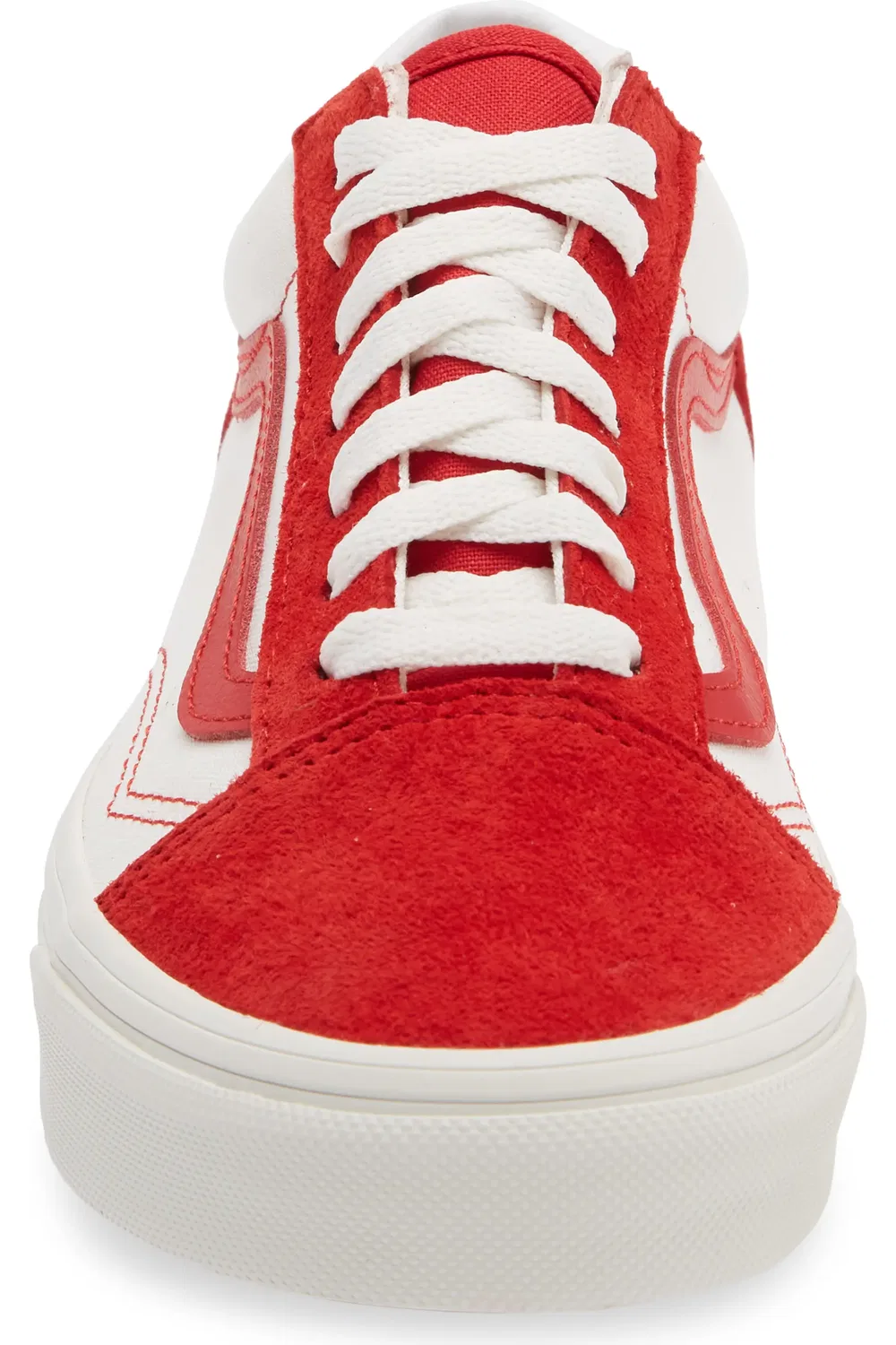Кеды детские классические Old Skool Vans, Red Hot Valentines/Racing Red — фото 4