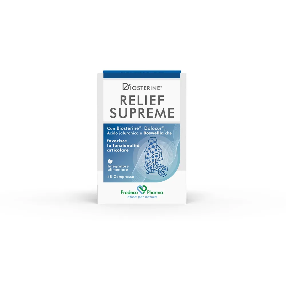 

Biosterine Relief Supreme48 Таблетки без глютена