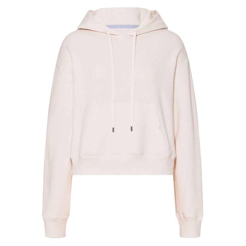 Худи Victoria's Secret Angel Essentials Popover Fleece Slit, белый