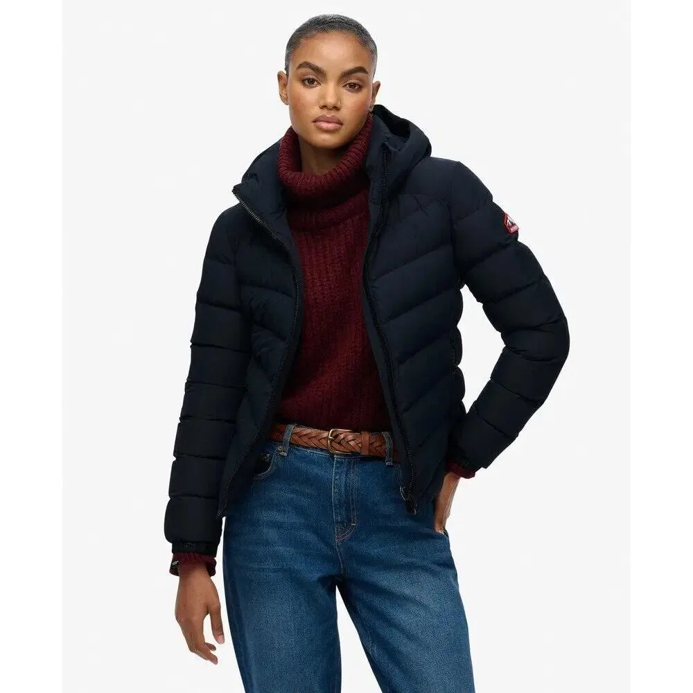 Женская безрукавка-дутенка Superdry Fuji, Blue — фото 3