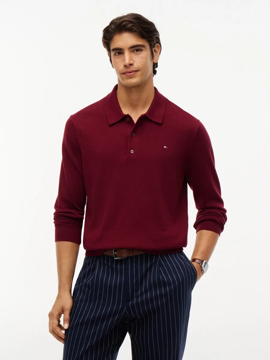 Свитер TOMMY HILFIGER цвета цикламен — фото 2