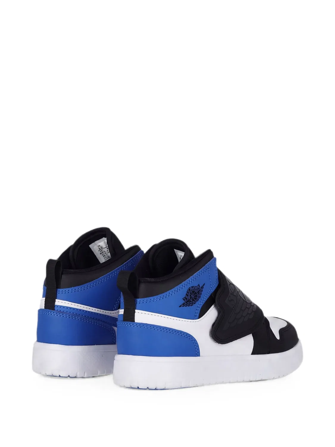 Кроссовки Sky Jordan 1 на липучках Nike Kids, белый — фото 3