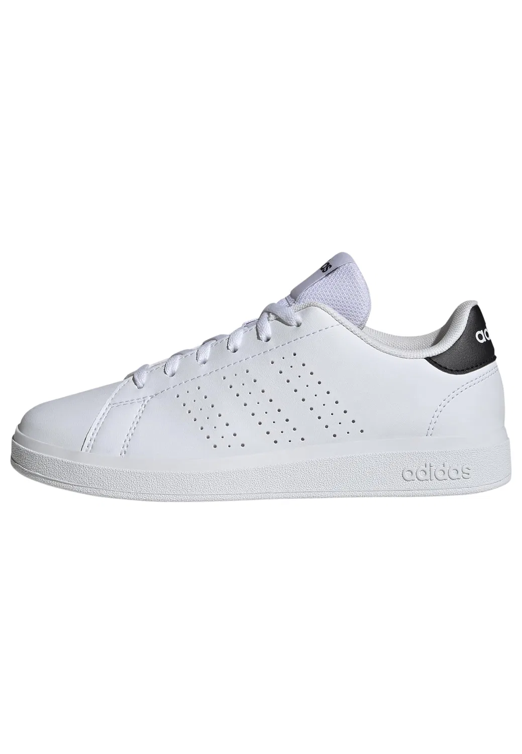 Детские кроссовки для мальчиков с шнуровкой Advantage Base 2.0 Adidas, Cloud White Cloud White Core Black
