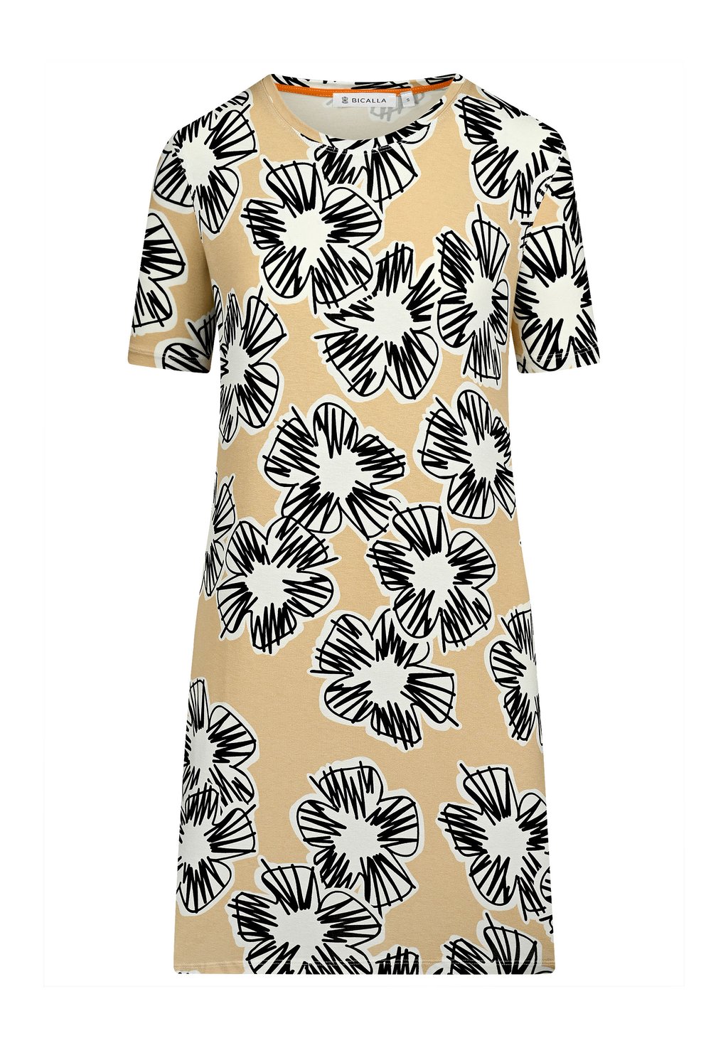 

Платье из джерси MIT BLÜTEN PRINT Bicalla, бежевый