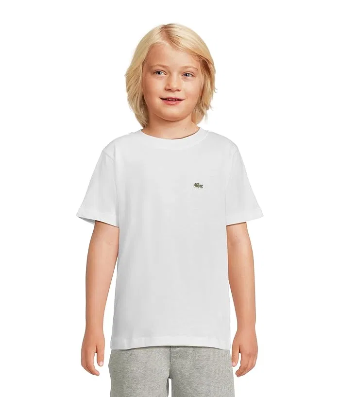 Футболка хлопковая Core Tee Lacoste Kids, Blanc