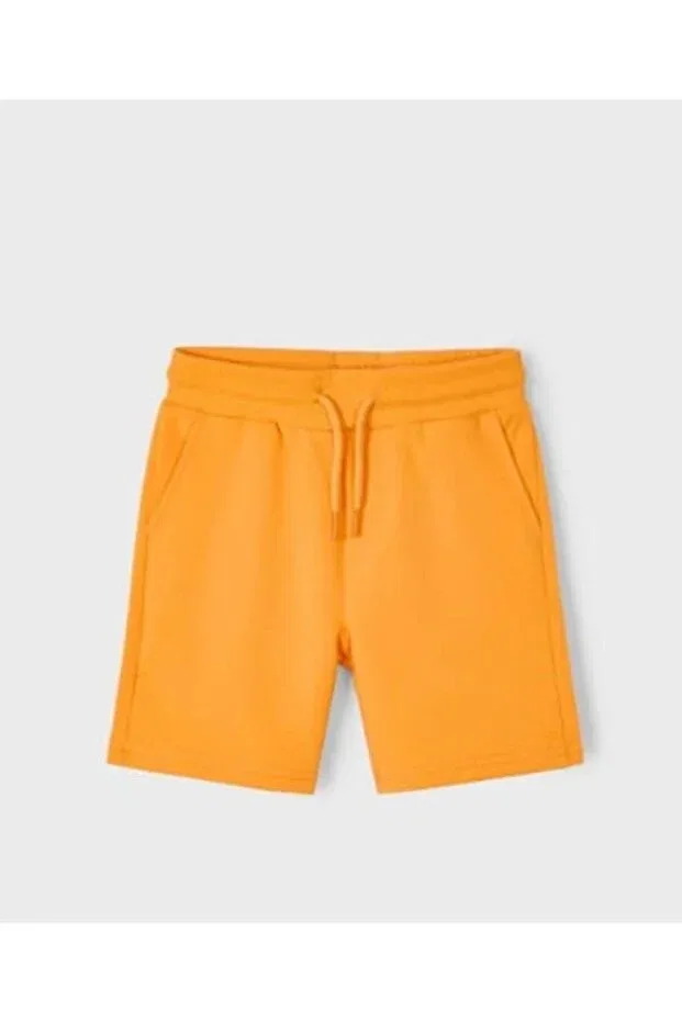 Детские шорты для мальчиков хлопковые 611 Sports Shorts Gkm0150 Mayoral, Orange — фото 4