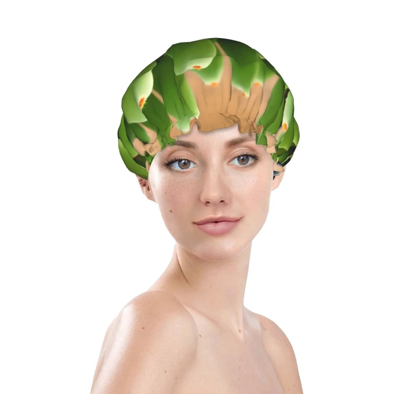 Шапочка для душа Cactus Oudrspo, Double Layer Waterproof — фото 3