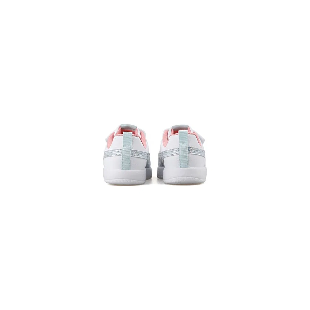 Детские кроссовки с текстильным верхом Courtflex V3 Space Belle V Puma — фото 4