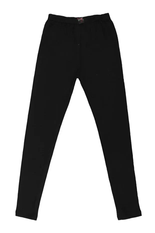 Детские термолеггинсы хлопковые Momslab, Black