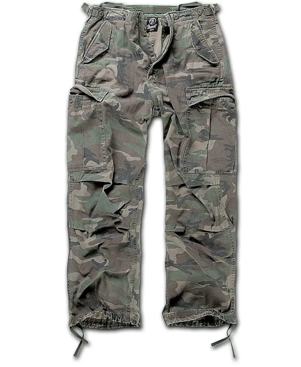 Мужские карго брюки M65 Vintage Pants Brandit, Camouflage