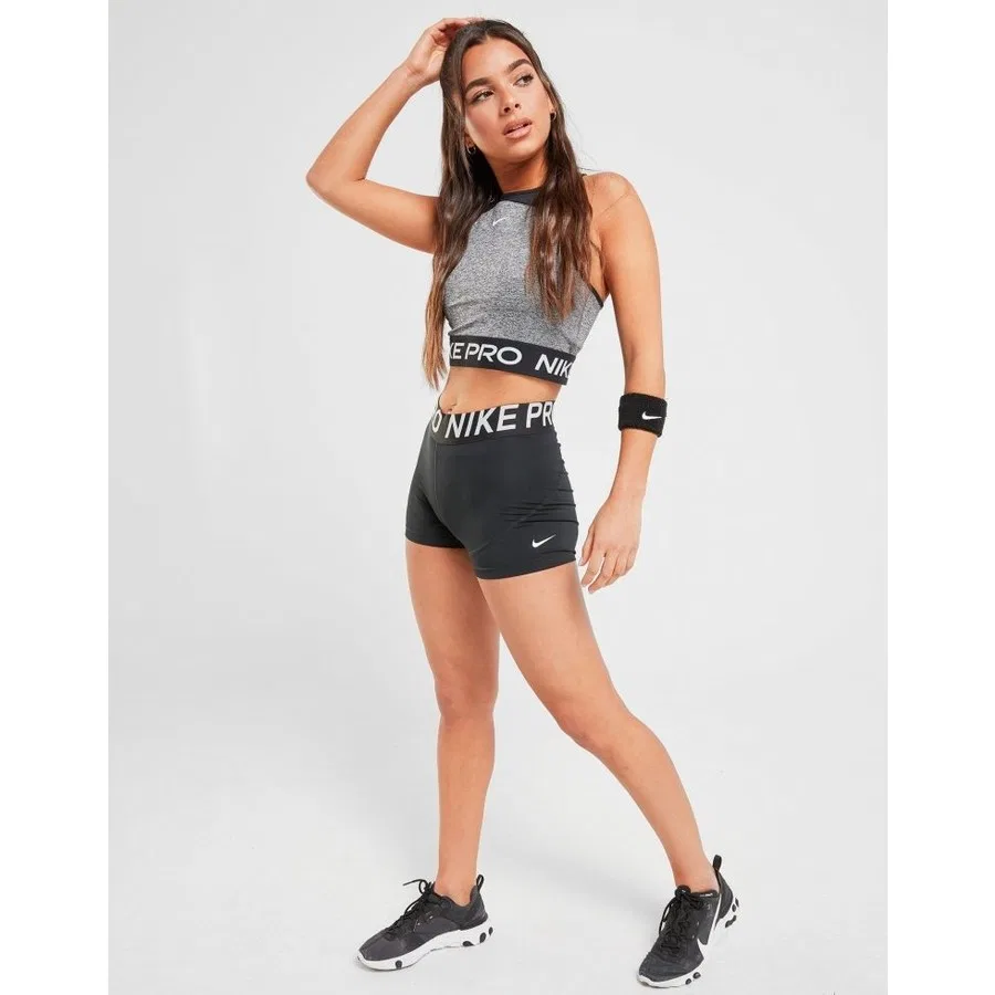Шорты спортивные с длиной до колена Nike Pro 3 Training Tight Shorts, Черный — фото 4