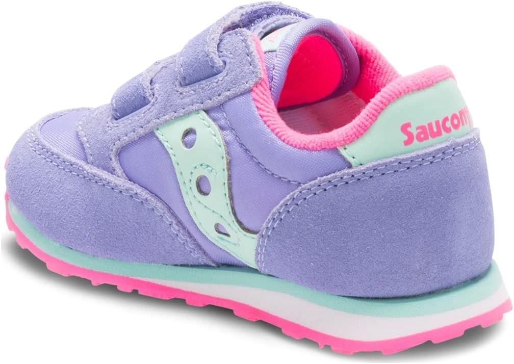 Кроссовки Saucony Unisex-Child Originals Jazz на липучке (для малышей/детей младшего возраста), Peri — фото 4