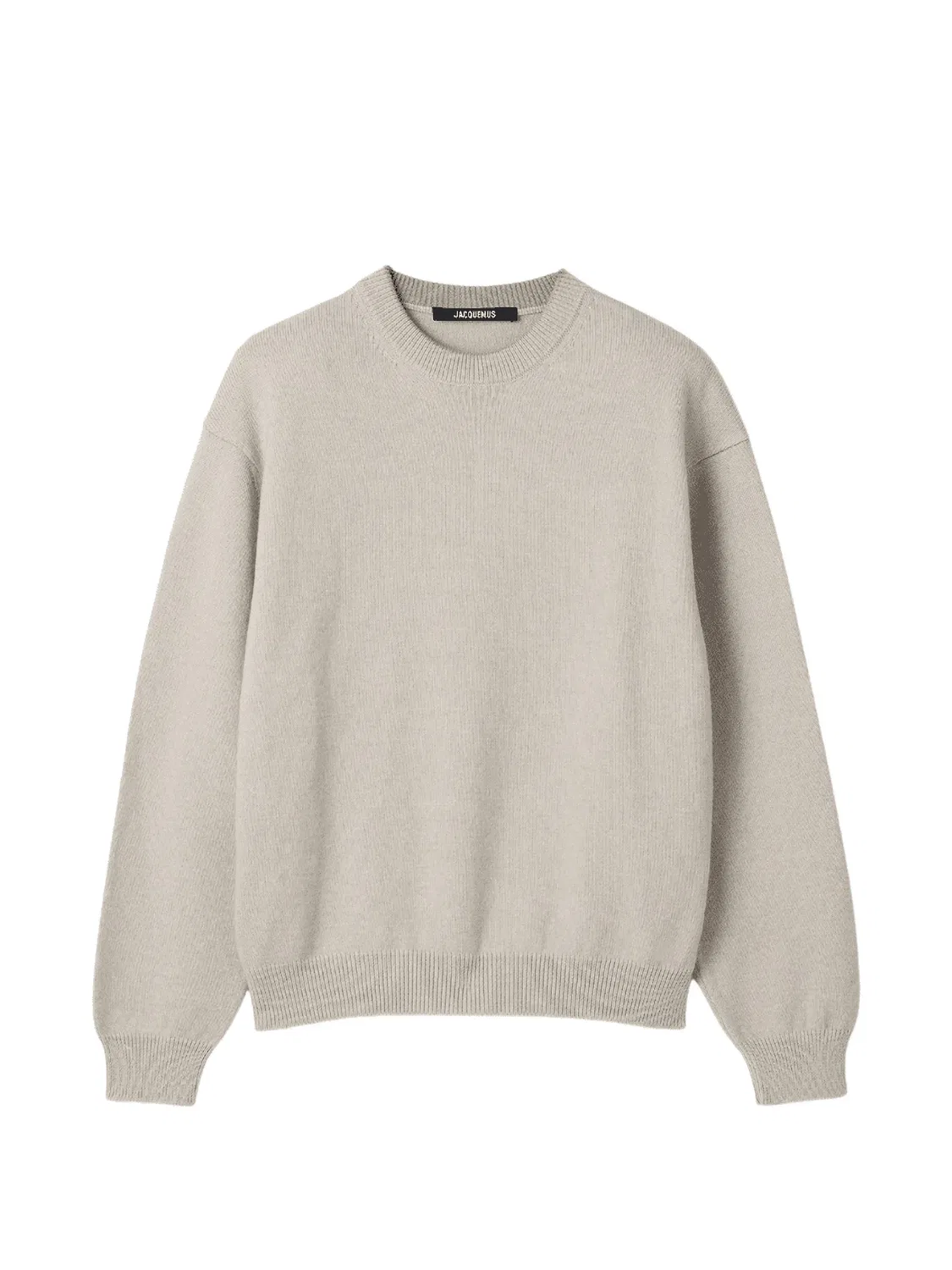 Джемпер тонкой вязки бежевого цвета Jacquemus, нейтральные