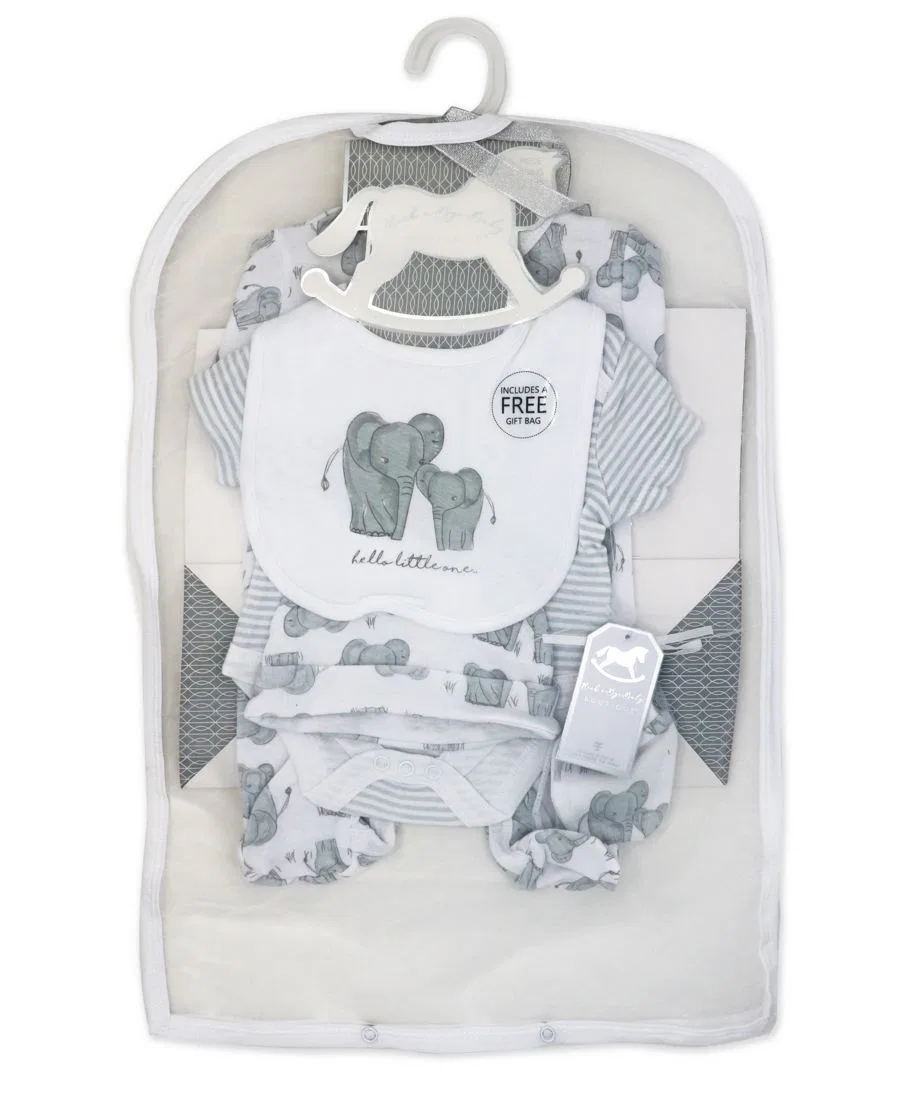 Комплект детской одежды для новорожденных Rock-A-Bye Baby Boutique, Elephant — фото 2