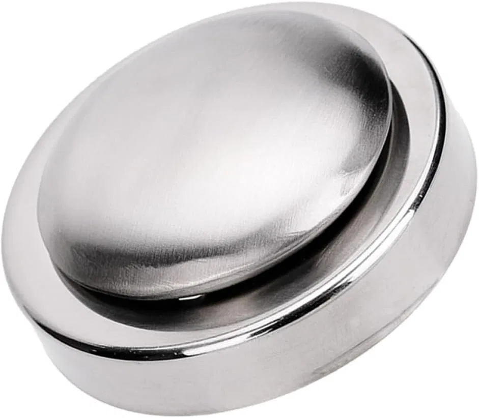 Твердое мыло из нержавеющей стали для удаления запаха, ELAYARD, 66 г, Silver