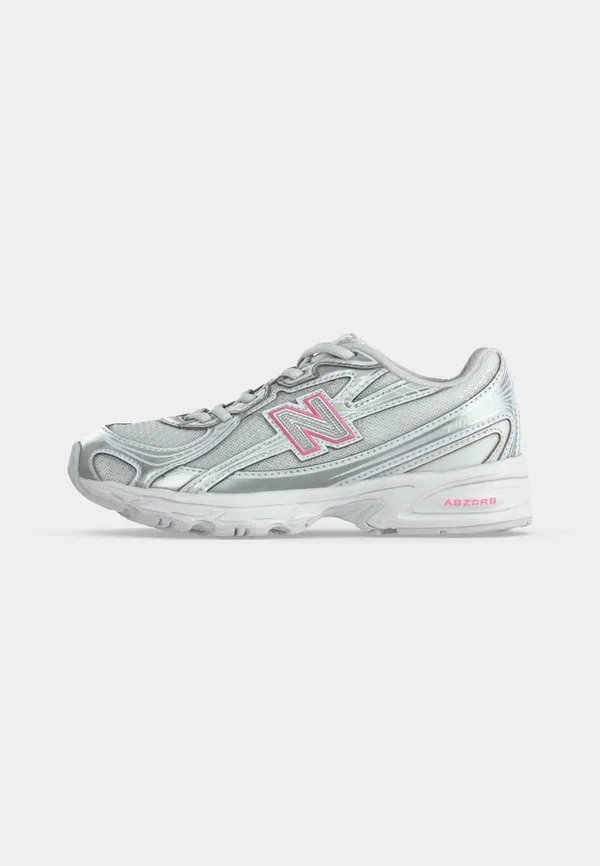 Кроссовки с дышащим верхом 740 New Balance-coloured Metallic, Signal Pink, розовый — фото 2