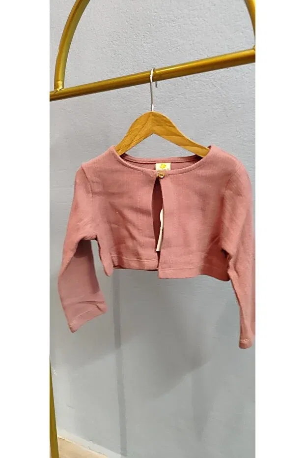 Детское болеро для девочек с длинным рукавом Basics Dfn, Purple