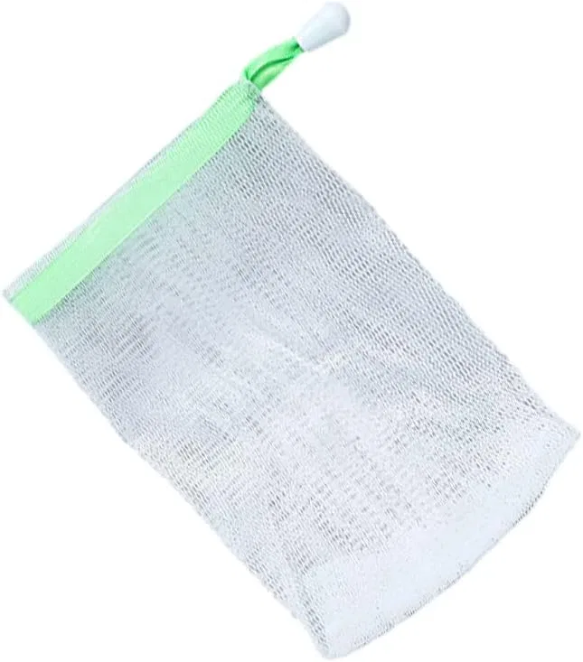 Пенка для мыла сетчатая, IOIUSKKU, 1 шт, 15 x 9.5 см, Green — фото 2