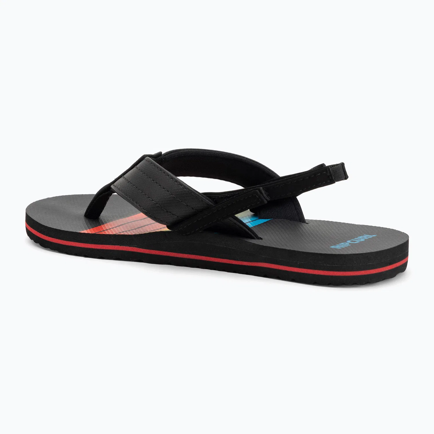 Детские шлепанцы с принтом Rip Curl Ripper 2 Bloom, Цвет: Schwarz — фото 3