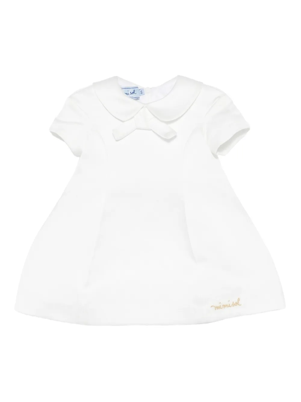 

Платье с вышивкой Mi Mi Sol, белый
