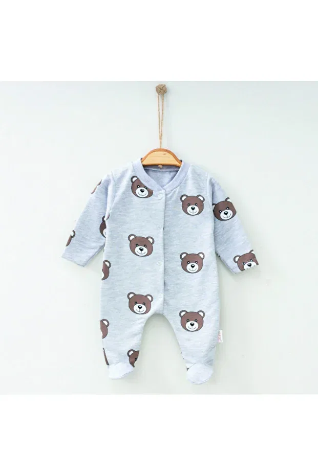 Детский комплект боди-комбинезонов с принтом Cute Teddy Bear Printed Nayinom, Teddy Bear Printed — фото 2