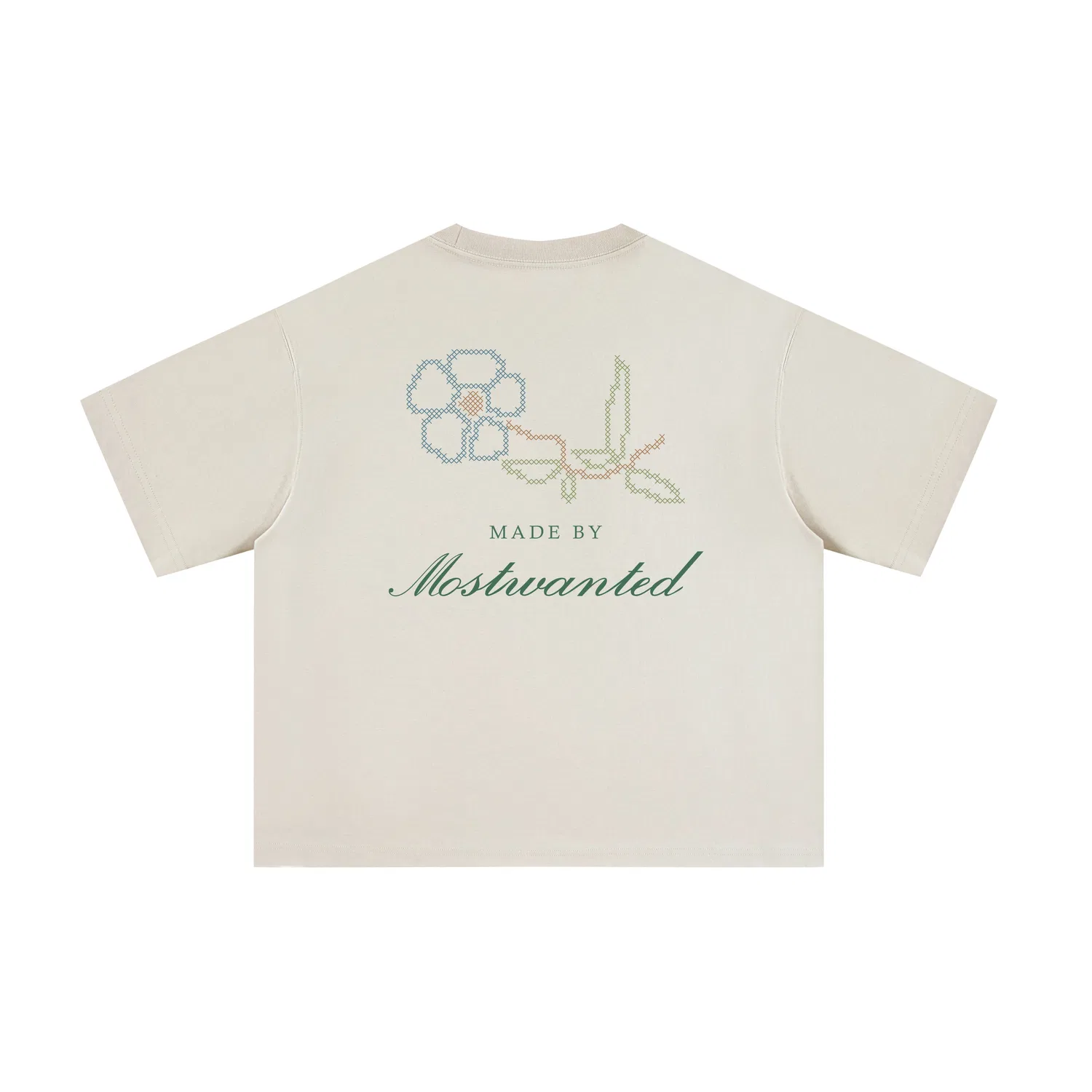 Детская футболка с коротким рукавом MostwantedLab, Beige Apricot
