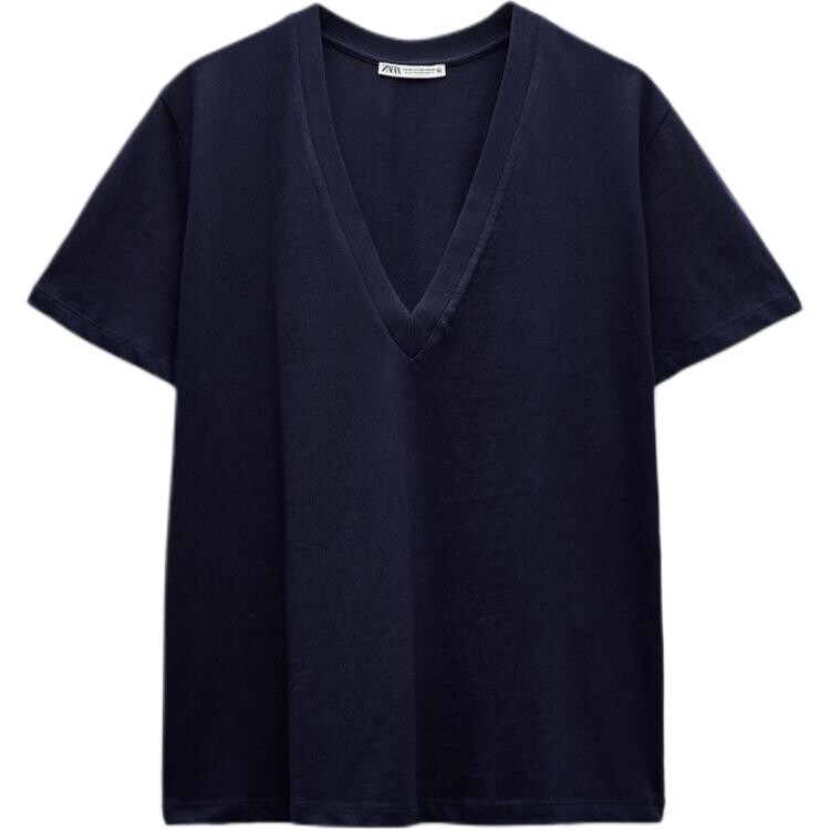 

Футболка женская синяя Zara