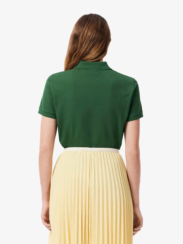 Рубашка поло LACOSTE Regular Fit, женская, 100% хлопок — фото 3