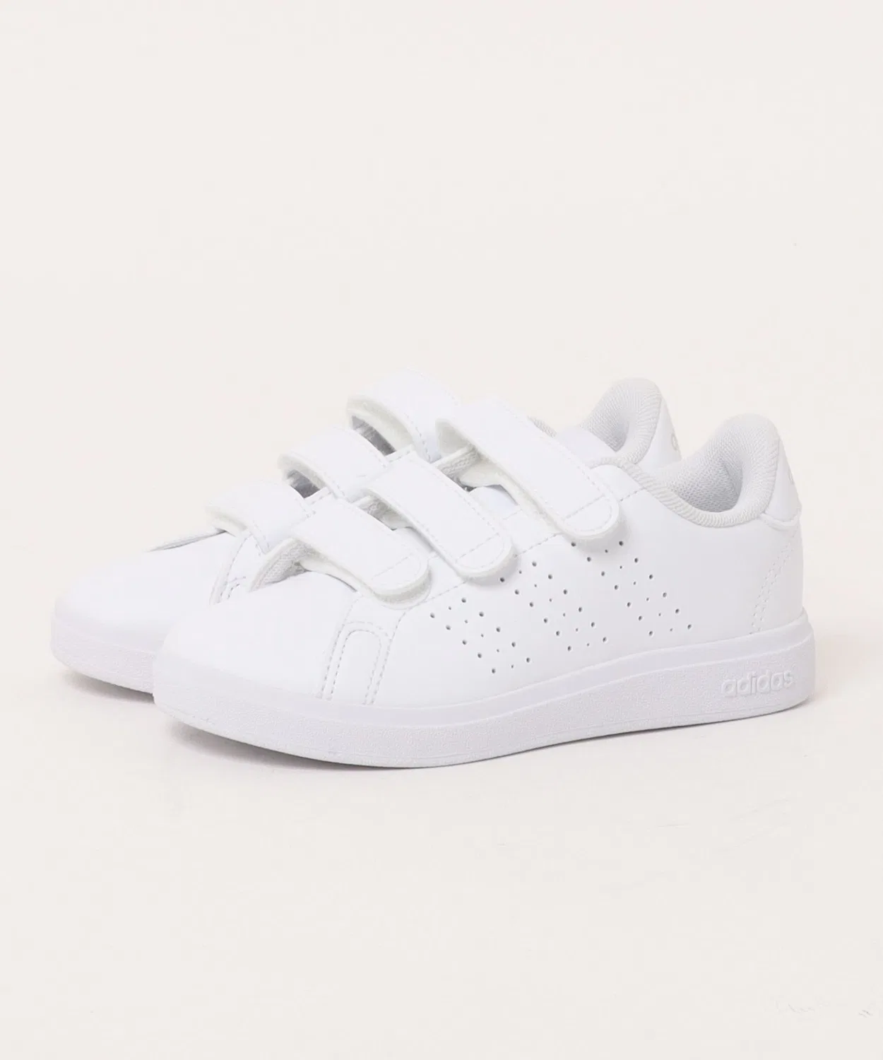 Детские кроссовки с перфорацией ADVANCOURT Base 2.0 Adidas, White White