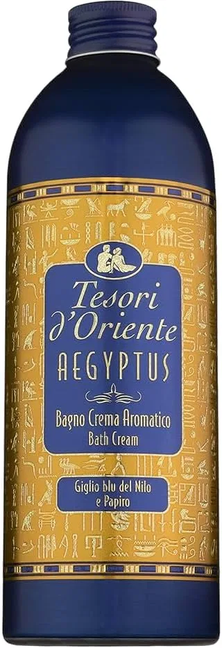 Крем-ванна Aegyptus с папирусом Tesori d'Oriente, 12 x 500 мл, + брелок Beni Culinari